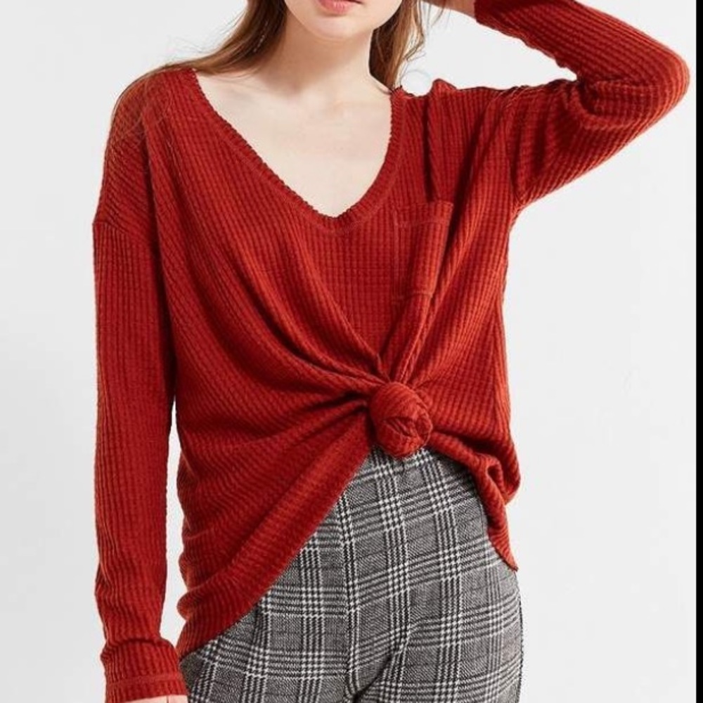 Urban outfitters thermal long sleeve top